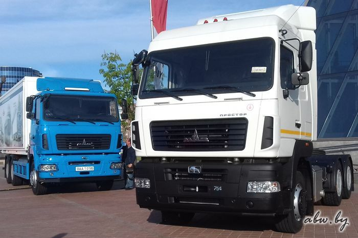 МАЗ в мае откатился на девятое место на рынке грузовиков в России