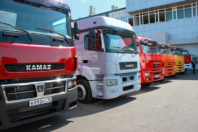 КАМАЗы составили почти треть всех проданных грузовых авто