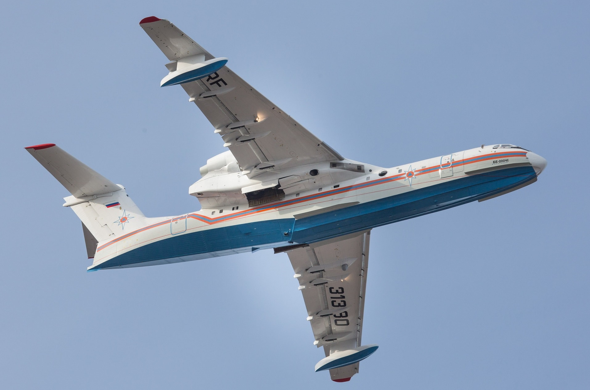 Совершил первый полет четвертый самолет Бе-200ЧС таганрогской сборки