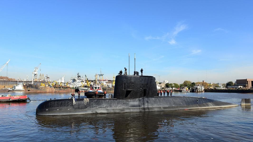 Аргентинская подводная лодка San Juan, 2014 год