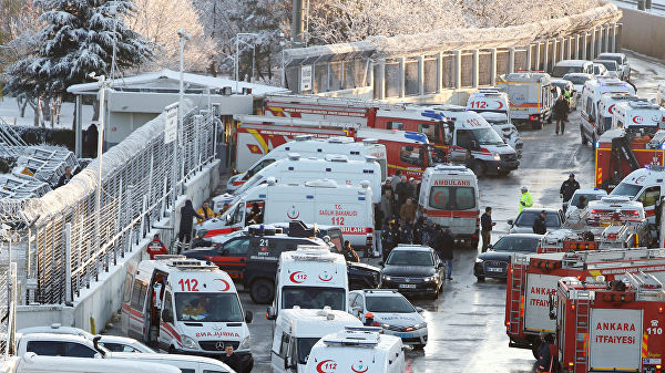 В Анкаре при аварии поезда ранены по меньшей мере 20 человек