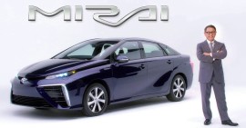 Toyota Mirai появится на рынке уже осенью