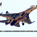 Опытный образец китайского истребителя J-11D (c) sina.com.cn