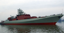 Фрегат «Адмирал Григорович» в третий раз вышел в море