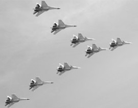 Су-30 оказались маневреннее европейских истребителей Typhoon