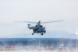Вертолет Улан-Удэнского авиазавода отправился работать в Арктику