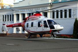 Первый российский серийный вертолет с медицинским модулем передан заказчику