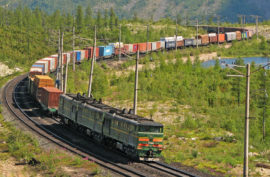 В 2016 году объемы транзита по железнодорожной сети России выросли в два раза