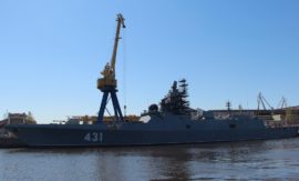 На фрегате «Адмирал флота Касатонов» начались испытания дизель-генераторов