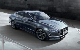Hyundai наконец то рассекретил новую Sonata